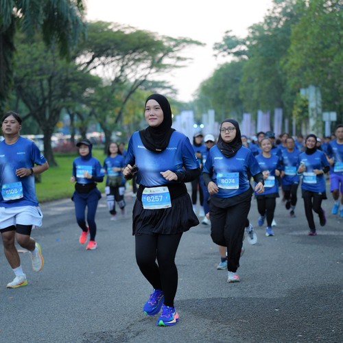 Race photo from BOGORUN 2026