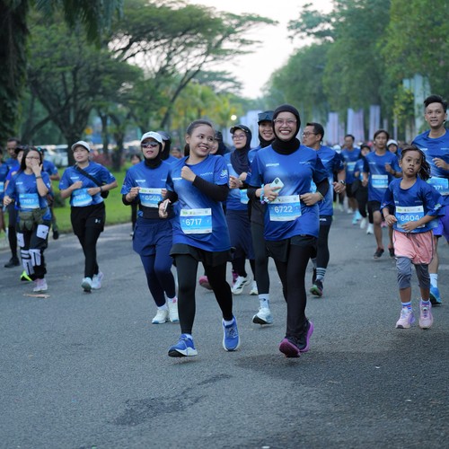 Race photo from BOGORUN 2026