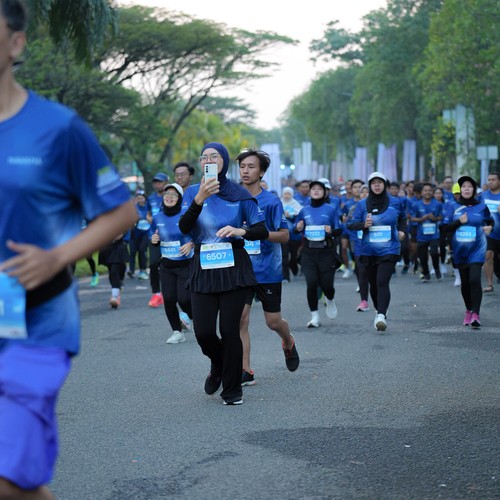 Race photo from BOGORUN 2026
