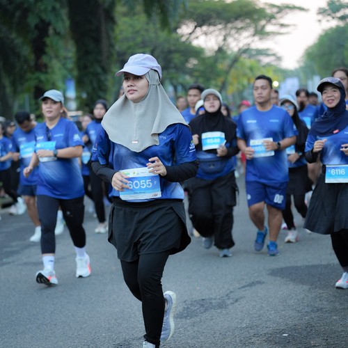 Race photo from BOGORUN 2026