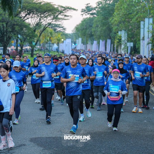 Race photo from BOGORUN 2026