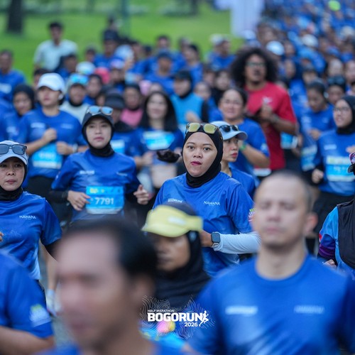 Race photo from BOGORUN 2026