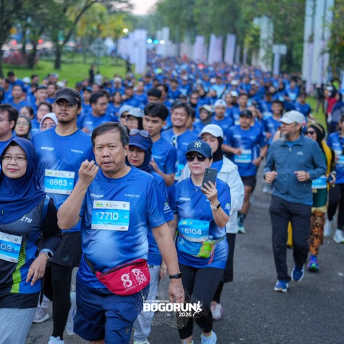 Race photo from BOGORUN 2026