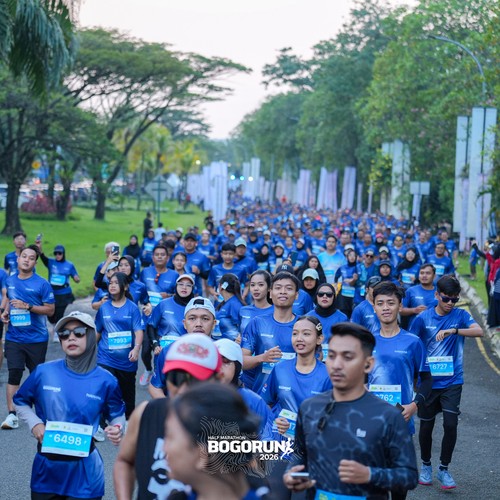 Race photo from BOGORUN 2026