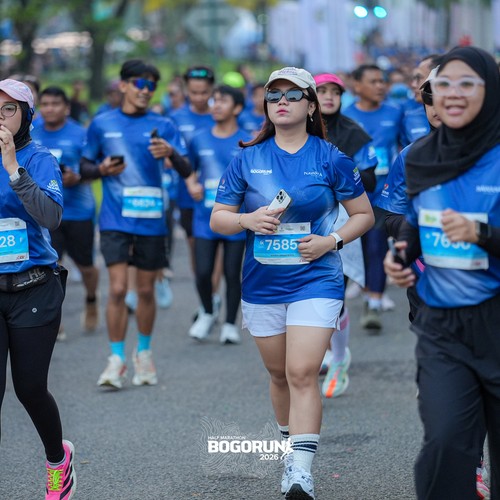 Race photo from BOGORUN 2026