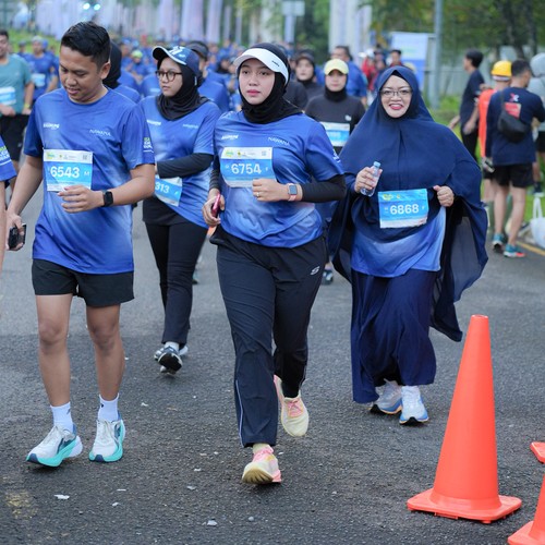 Race photo from BOGORUN 2026