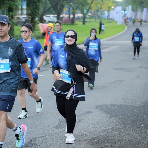 Race photo from BOGORUN 2026