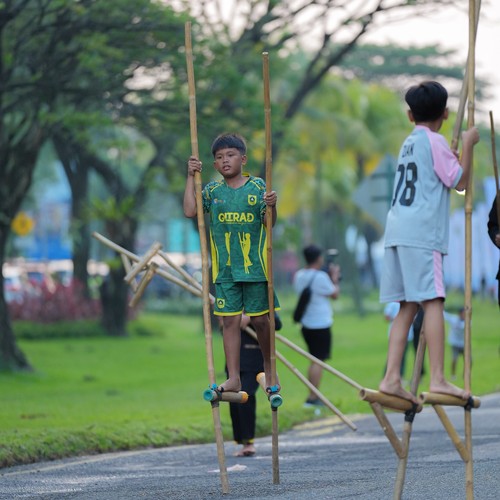 Race photo from BOGORUN 2026
