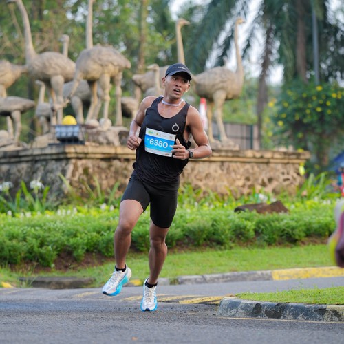 Race photo from BOGORUN 2026