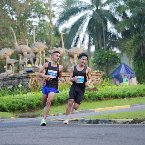Race photo from BOGORUN 2026