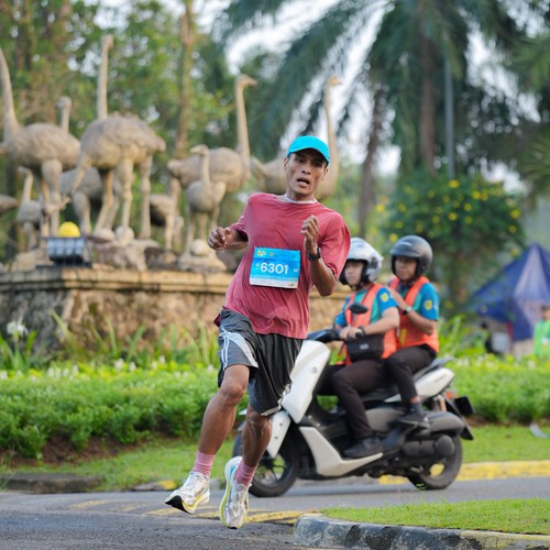 Race photo from BOGORUN 2026