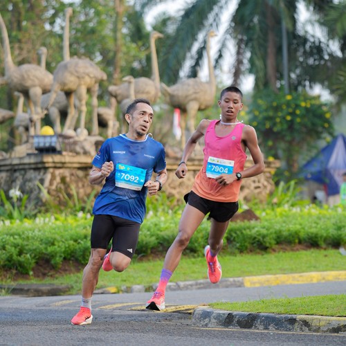 Race photo from BOGORUN 2026