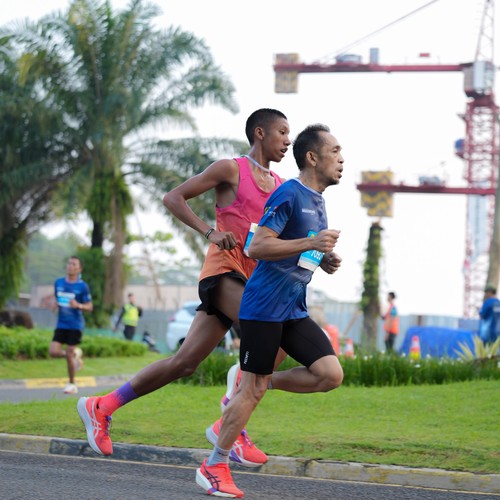 Race photo from BOGORUN 2026