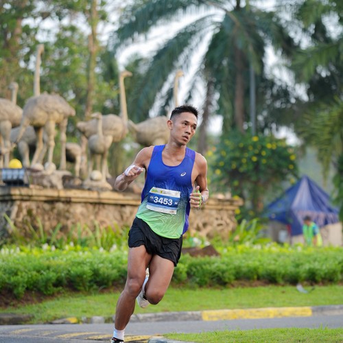 Race photo from BOGORUN 2026