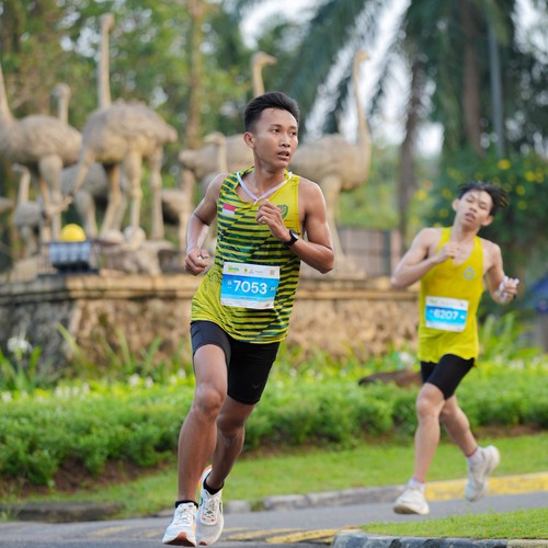 Race photo from BOGORUN 2026