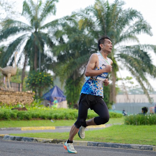 Race photo from BOGORUN 2026