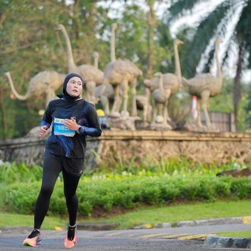 Race photo from BOGORUN 2026