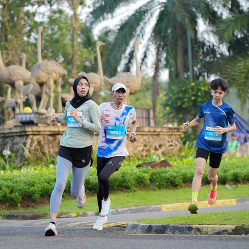 Race photo from BOGORUN 2026