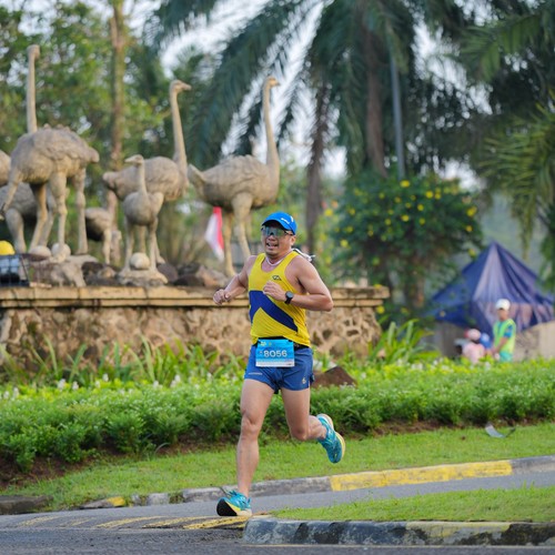Race photo from BOGORUN 2026