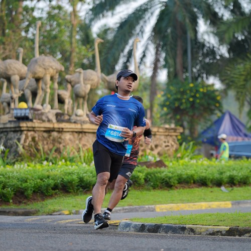 Race photo from BOGORUN 2026