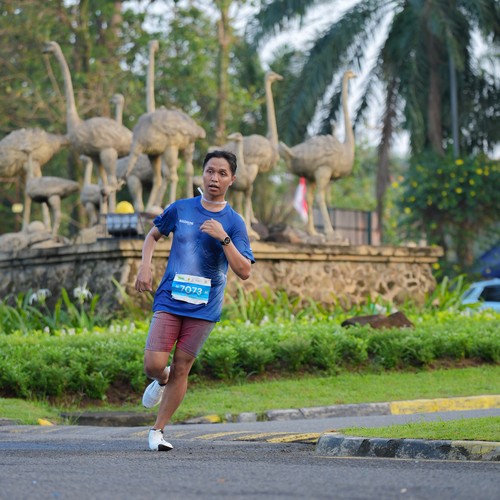 Race photo from BOGORUN 2026