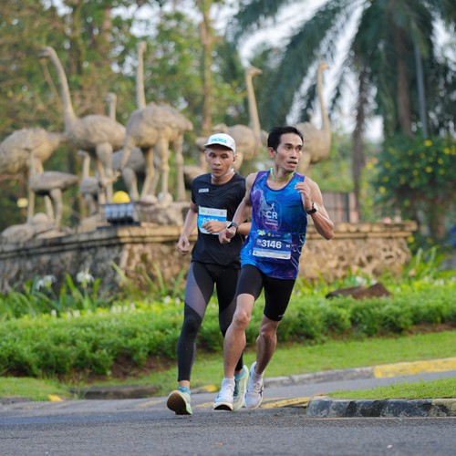 Race photo from BOGORUN 2026