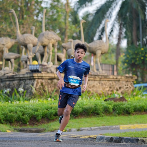 Race photo from BOGORUN 2026