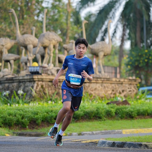 Race photo from BOGORUN 2026