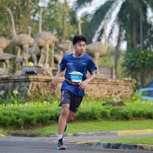 Race photo from BOGORUN 2026