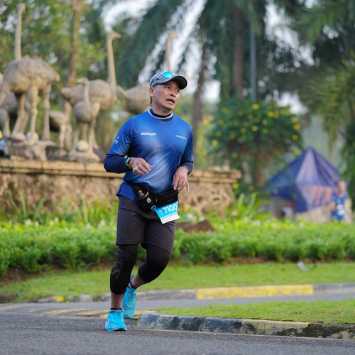 Race photo from BOGORUN 2026