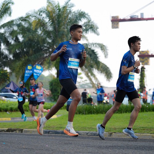 Race photo from BOGORUN 2026