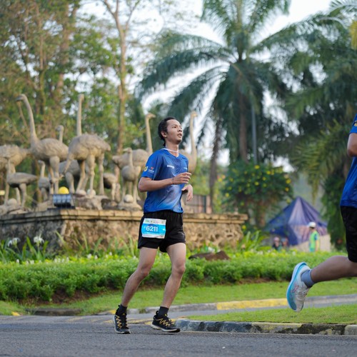 Race photo from BOGORUN 2026