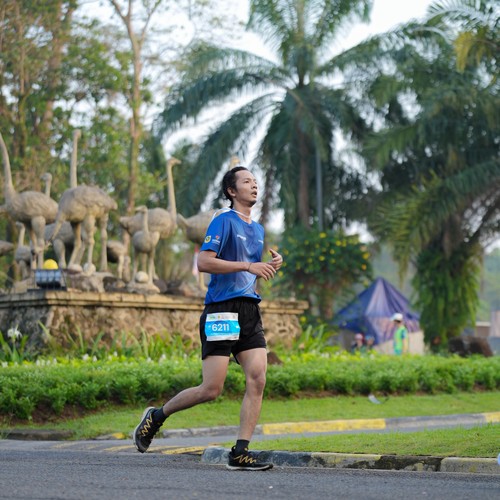 Race photo from BOGORUN 2026
