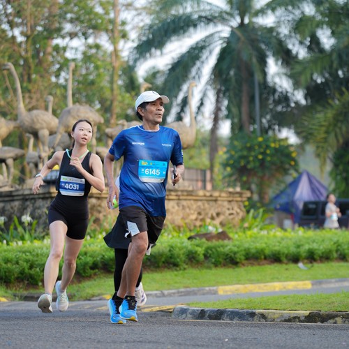 Race photo from BOGORUN 2026