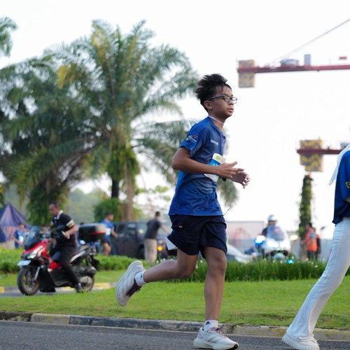 Race photo from BOGORUN 2026