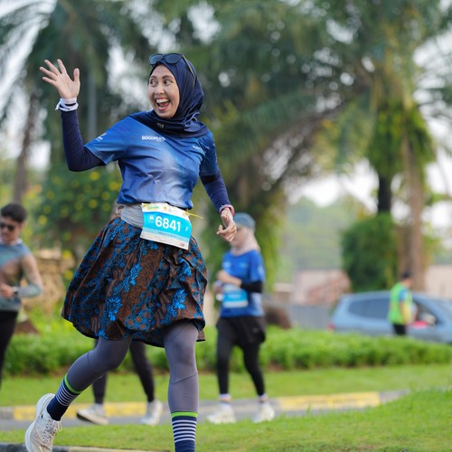 Race photo from BOGORUN 2026
