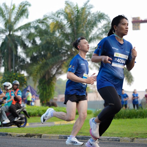 Race photo from BOGORUN 2026