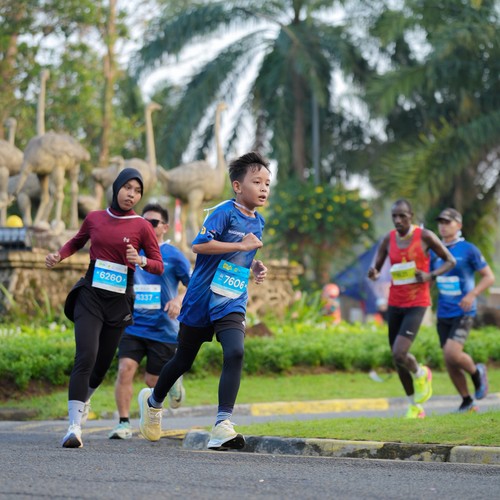 Race photo from BOGORUN 2026