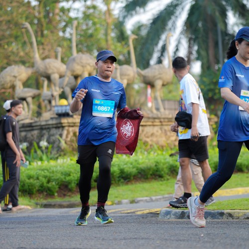 Race photo from BOGORUN 2026