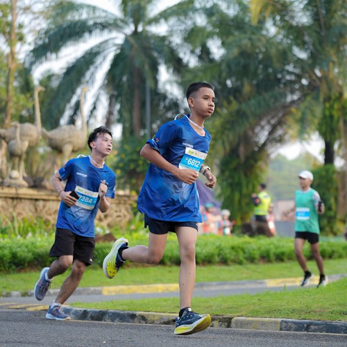 Race photo from BOGORUN 2026
