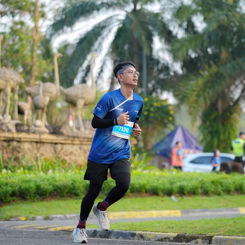 Race photo from BOGORUN 2026