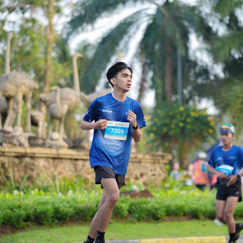 Race photo from BOGORUN 2026