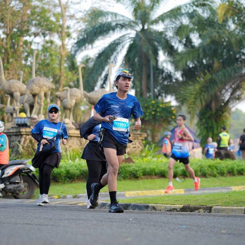 Race photo from BOGORUN 2026