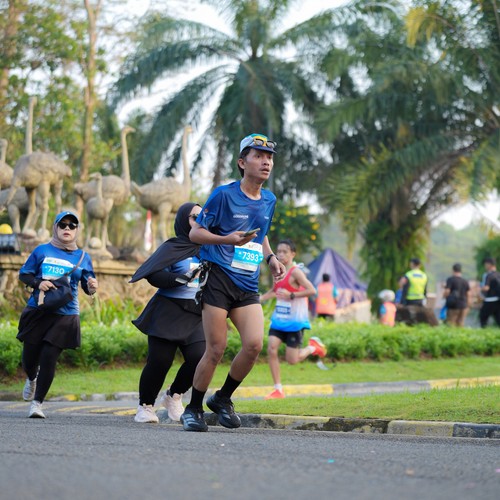 Race photo from BOGORUN 2026