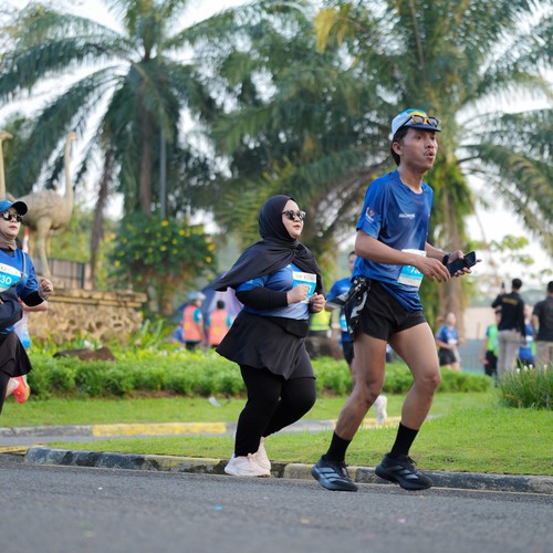 Race photo from BOGORUN 2026