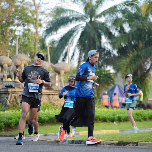 Race photo from BOGORUN 2026