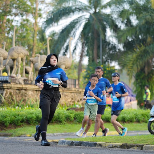 Race photo from BOGORUN 2026