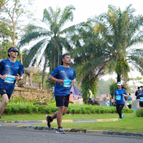 Race photo from BOGORUN 2026