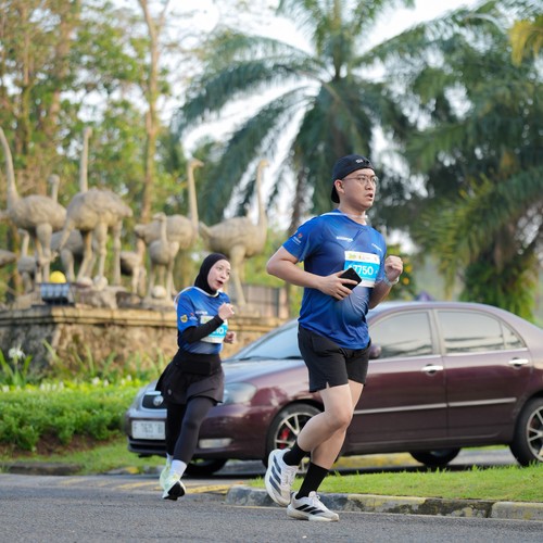 Race photo from BOGORUN 2026