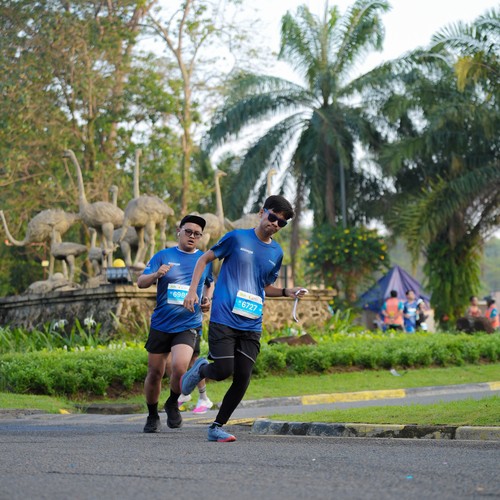 Race photo from BOGORUN 2026